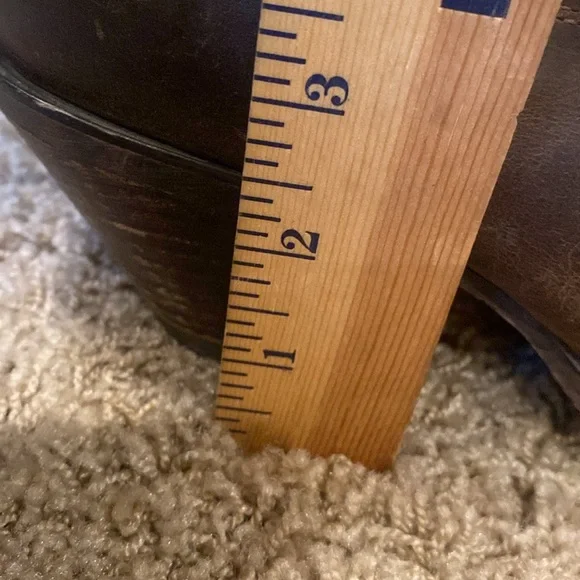 Durango Distressed Western Slouch Boots Size 8 - Picture 9 of 11